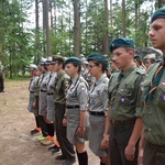 Harcerskie obozowanie 