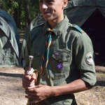 Harcerskie obozowanie 