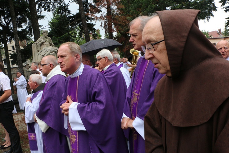 Pogrzeb o. Stanisława Paszewskiego OFM