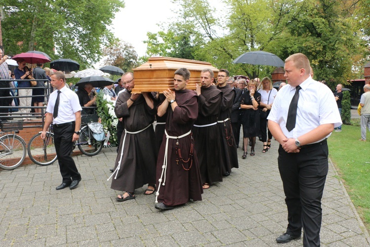 Pogrzeb o. Stanisława Paszewskiego OFM