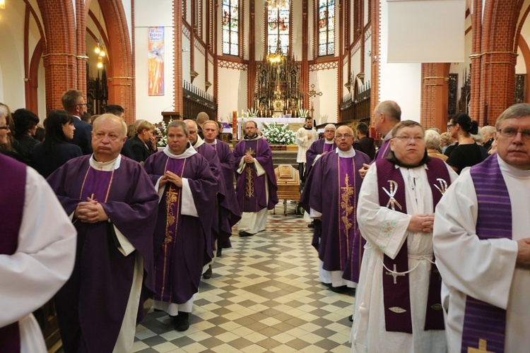 Pogrzeb o. Stanisława Paszewskiego OFM