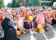 Na Jasnej Górze z pielgrzymami modlił się bp Andrzej Czaja.