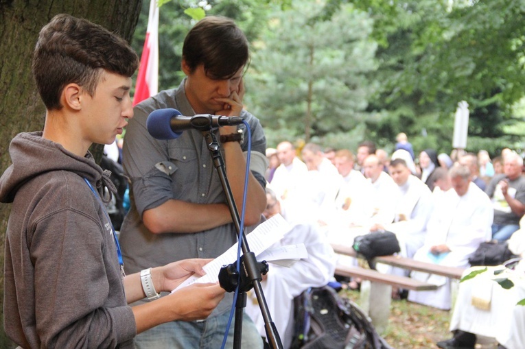 Msza św. w Zielenicach