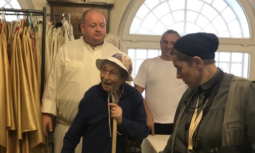 Babcia pątniczka z Włoch już na Jasnej Górze