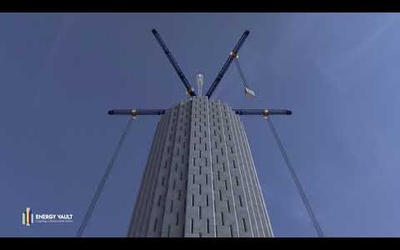 Energy Vault 2019 3D Tower Simulation (4k)