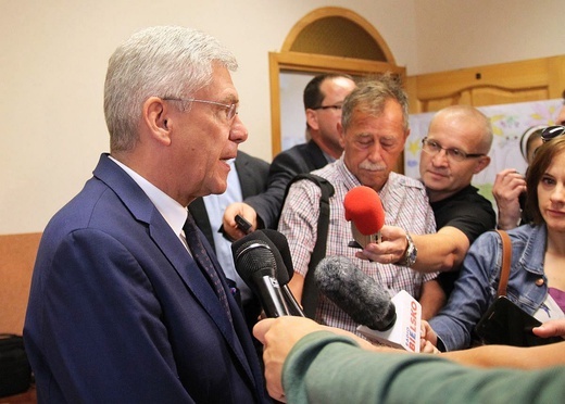 Marszałek Senatu wśród dzieci z Żytomierza i Kijowa na kolonii w Bielsku-Białej Lipniku