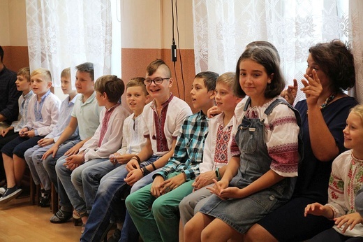 Marszałek Senatu wśród dzieci z Żytomierza i Kijowa na kolonii w Bielsku-Białej Lipniku