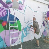 Katowice mają nowy mural, ale stworzony przez "starą" ekipę twórców ze Szwecji