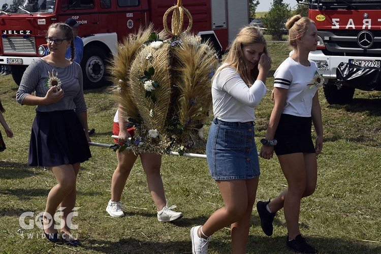 Dożynki gminy Marcinowice w Szczepanowie