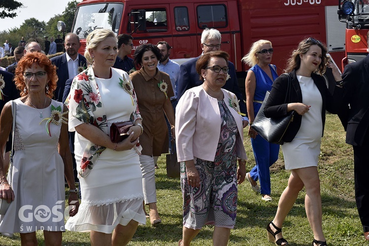 Dożynki gminy Marcinowice w Szczepanowie