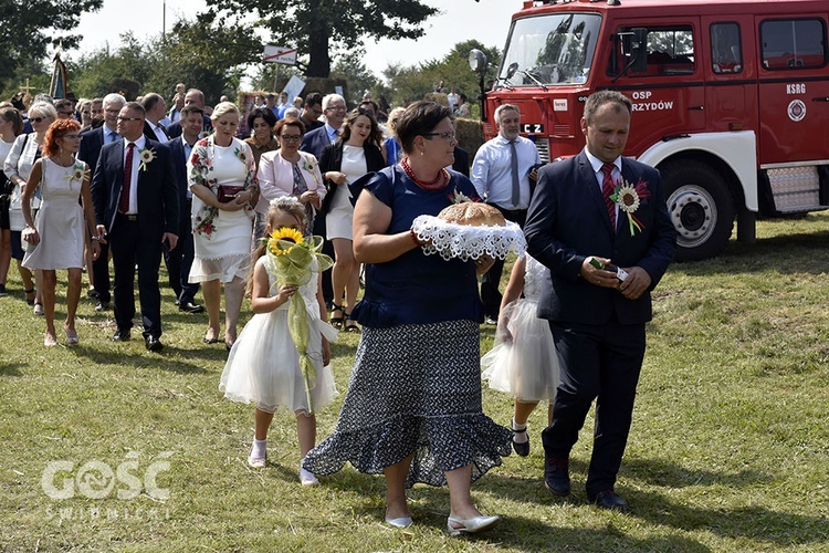 Dożynki gminy Marcinowice w Szczepanowie