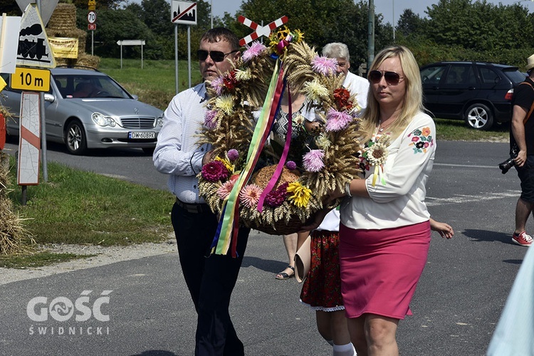 Dożynki gminy Marcinowice w Szczepanowie