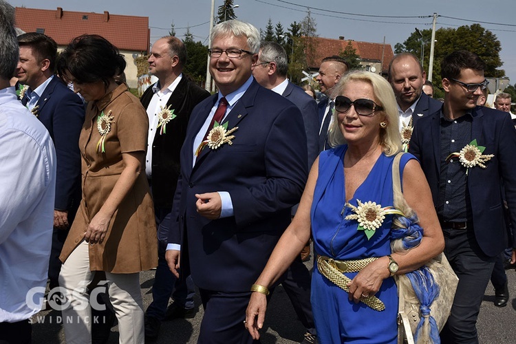 Dożynki gminy Marcinowice w Szczepanowie