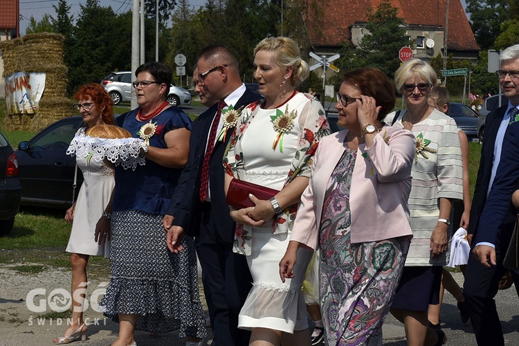 Dożynki gminy Marcinowice w Szczepanowie