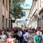 Jubileuszowa Msza św. na rynku w Myślenicach