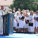 Jubileuszowa Msza św. na rynku w Myślenicach