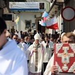 Jubileuszowa Msza św. na rynku w Myślenicach