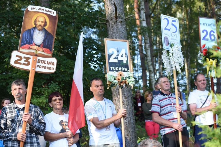 Nabożeństwo i Msza św. w Trzebniowie