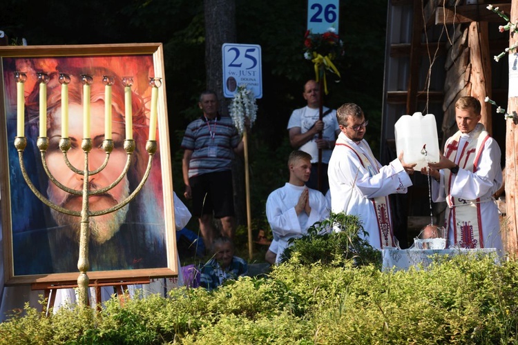 Nabożeństwo i Msza św. w Trzebniowie