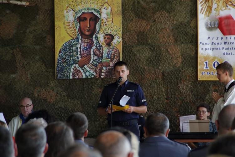 Odpust w kaplicy pomorskiej policji