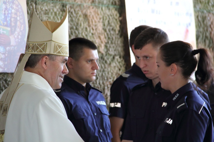 Odpust w kaplicy pomorskiej policji