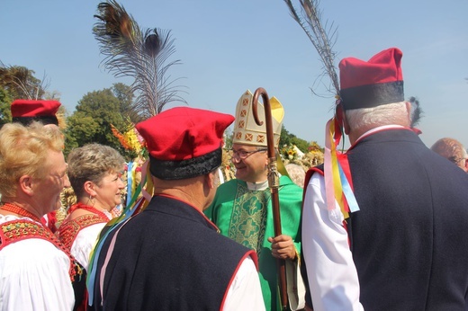 Święto plonów na krakowskich Błoniach