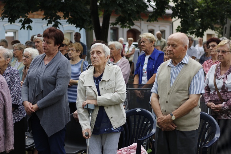 Msza św. przy kapliczce św. Rocha