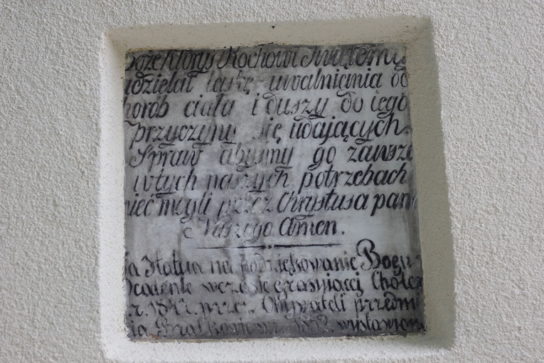 Msza św. przy kapliczce św. Rocha
