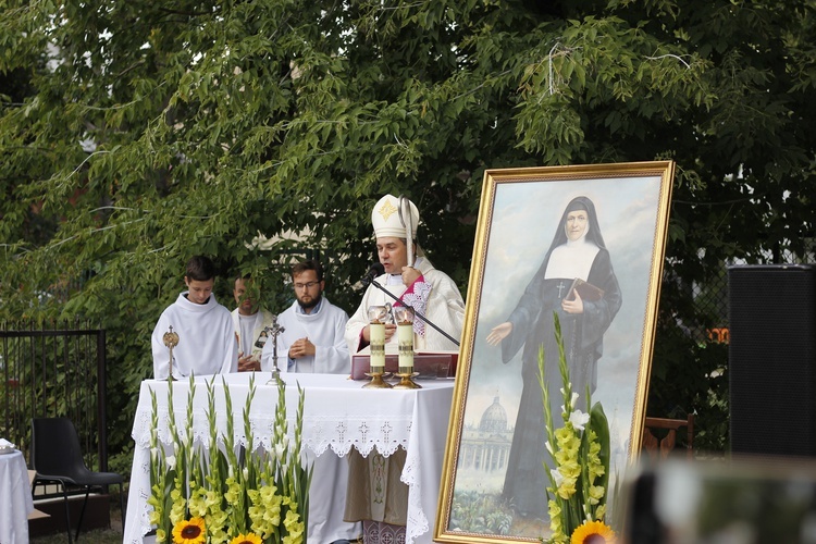 Msza św. przy kapliczce św. Rocha