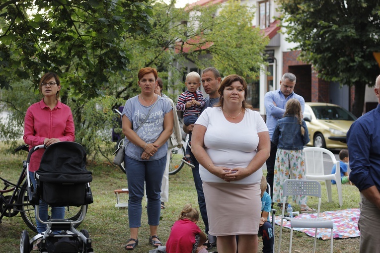 Msza św. przy kapliczce św. Rocha