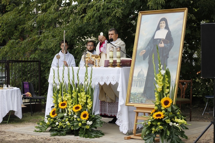 Msza św. przy kapliczce św. Rocha