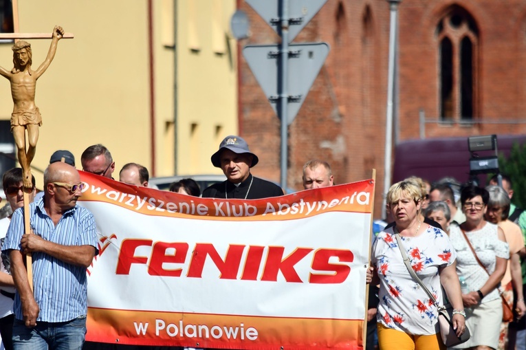 Pielgrzymka Trzeźwości na Świętą Górę Polanowską.