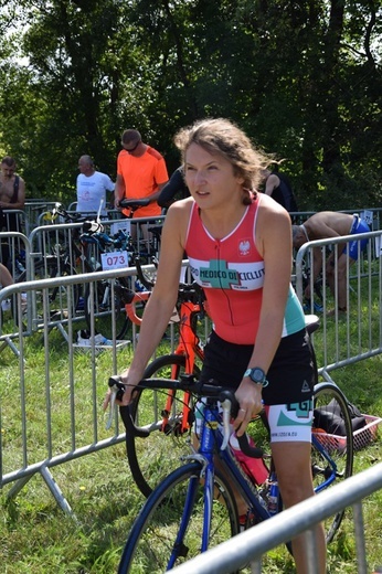 Letni traithlon w Sandomierzu 