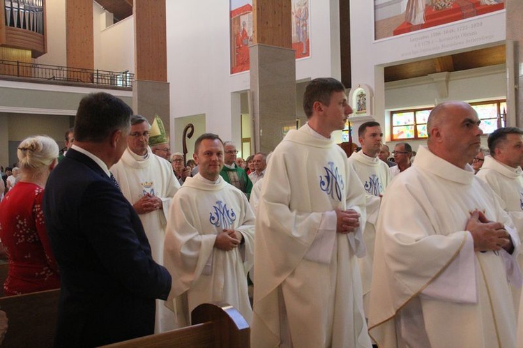 Wprowadzenie nowego proboszcza w parafii Matki Bożej Różańcowej w Lublinie.