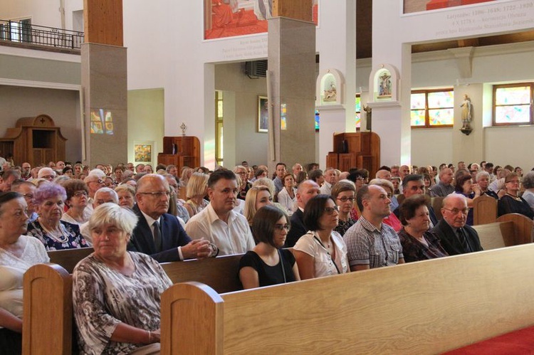 Wprowadzenie nowego proboszcza w parafii Matki Bożej Różańcowej w Lublinie.