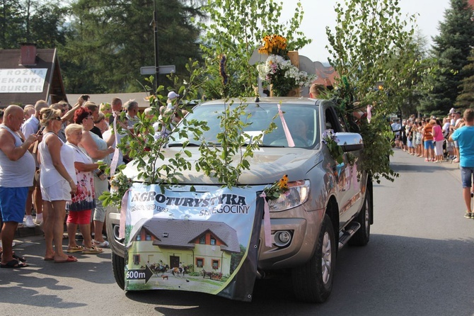 30. Jubileuszowe Dożynki Ekumeniczne w Brennej 2019 - korowód