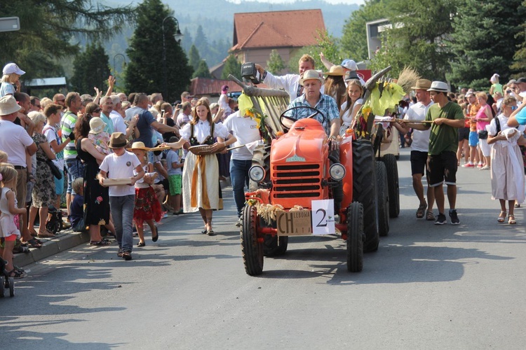 30. Jubileuszowe Dożynki Ekumeniczne w Brennej 2019 - korowód