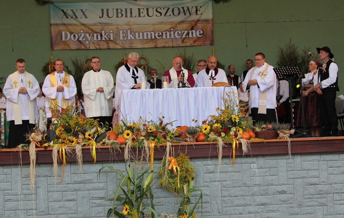 30. Jubileuszowe Dożynki Ekumeniczne w Brennej 2019 - w amfiteatrze