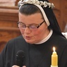 S. Franciszka w czasie odnowienia profesji zakonnej.