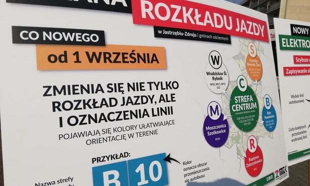 Jastrzębie-Zdrój. Rewolucja w komunikacji. MZK wprowadza nowy rozkład i nowe oznaczenia 