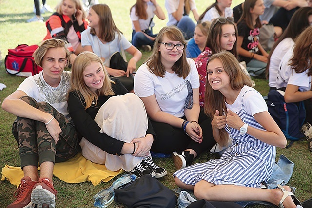 Diecezjalne spotkanie uczestników letniej formacji.