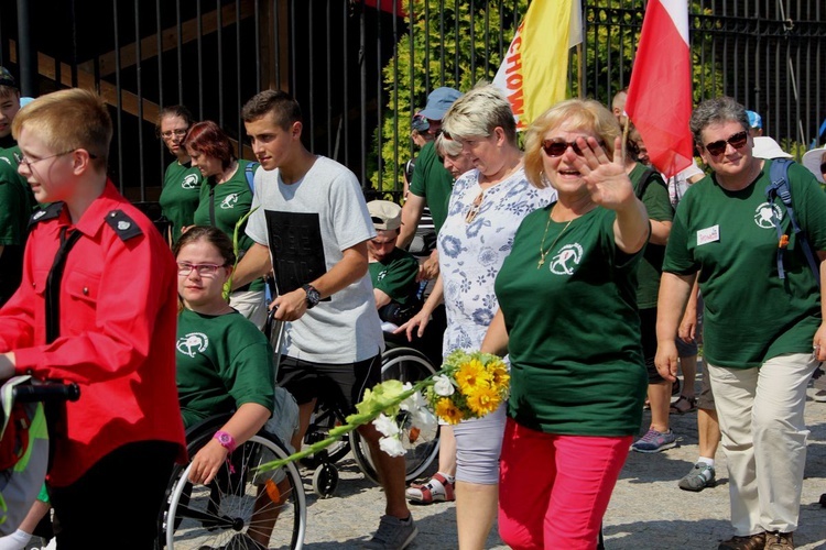 Powitanie 408. Pieszej Pielgrzymki Żywieckiej na Jasnej Górze - 2019