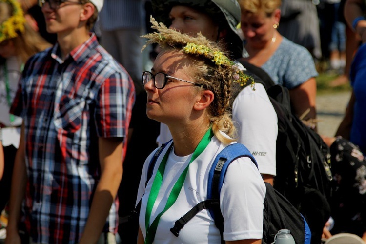 Powitanie 408. Pieszej Pielgrzymki Żywieckiej na Jasnej Górze - 2019