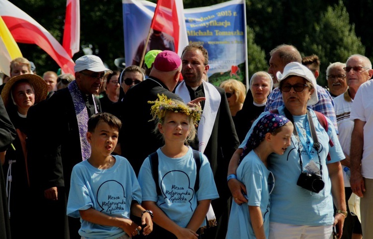 Powitanie 408. Pieszej Pielgrzymki Żywieckiej na Jasnej Górze - 2019