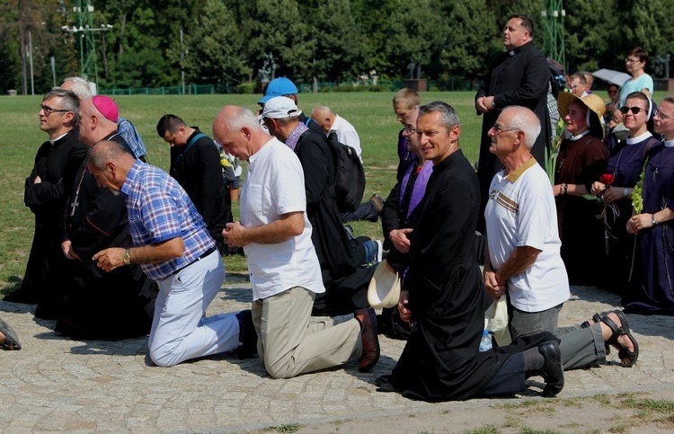 Powitanie 408. Pieszej Pielgrzymki Żywieckiej na Jasnej Górze - 2019