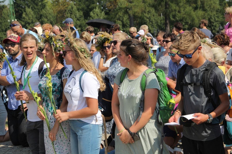 Powitanie 408. Pieszej Pielgrzymki Żywieckiej na Jasnej Górze - 2019