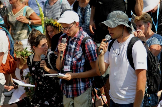 Powitanie 408. Pieszej Pielgrzymki Żywieckiej na Jasnej Górze - 2019