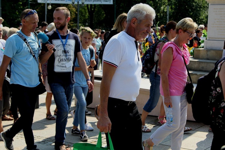 Powitanie 408. Pieszej Pielgrzymki Żywieckiej na Jasnej Górze - 2019