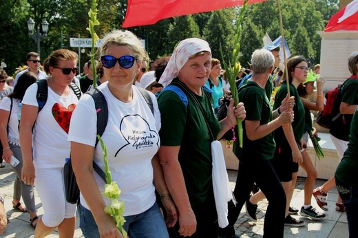 Powitanie 408. Pieszej Pielgrzymki Żywieckiej na Jasnej Górze - 2019