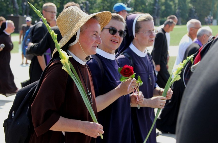 Powitanie 408. Pieszej Pielgrzymki Żywieckiej na Jasnej Górze - 2019